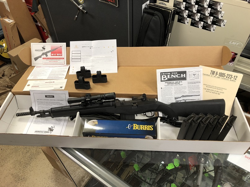 Springfield M1A Scout Squad 308 USED